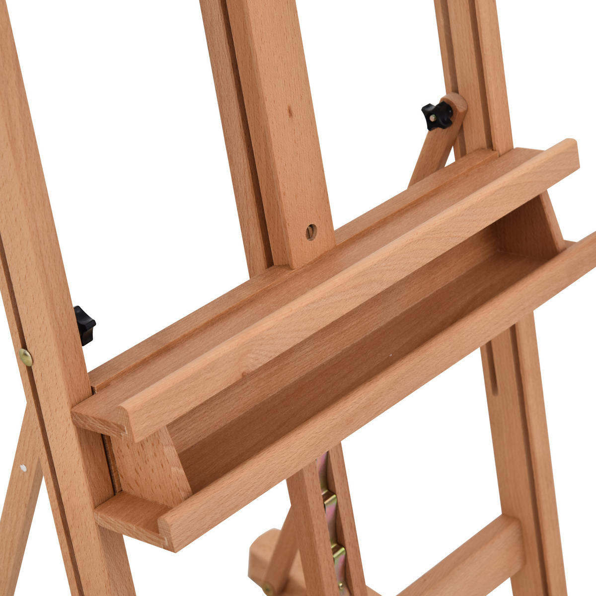 STAFFELEI DE-08983 Buchenholz Natur - Naturfarben, Holz (53/171/50.5cm) - ComfortXL