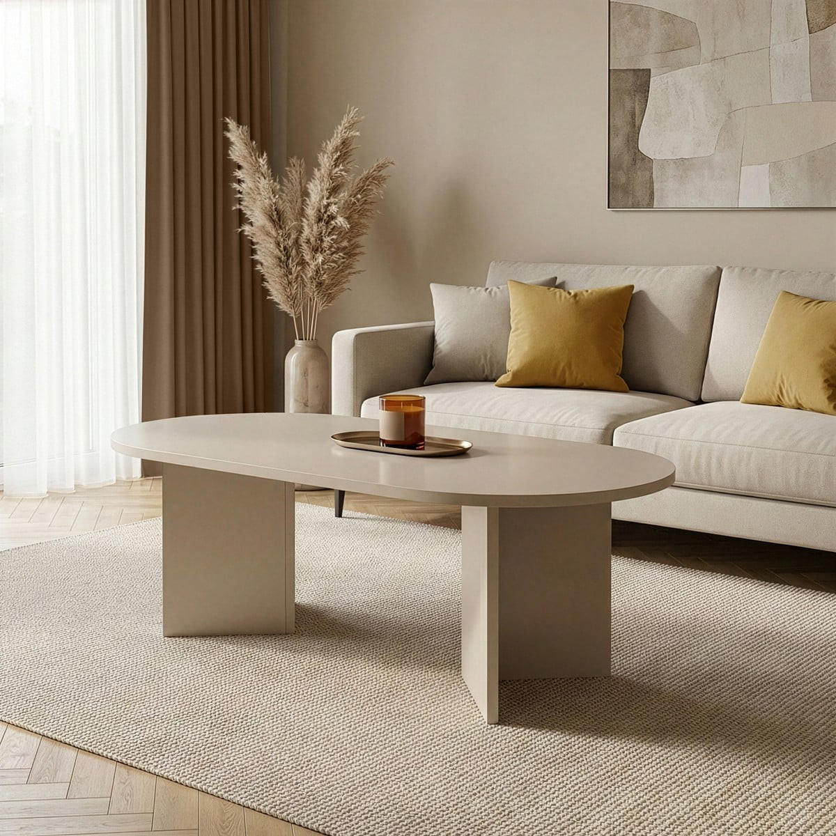 COUCHTISCH - iris 119/60/39,8 cm - Kaschmir, Holzwerkstoff (65/60/39.8cm) - Calicosy