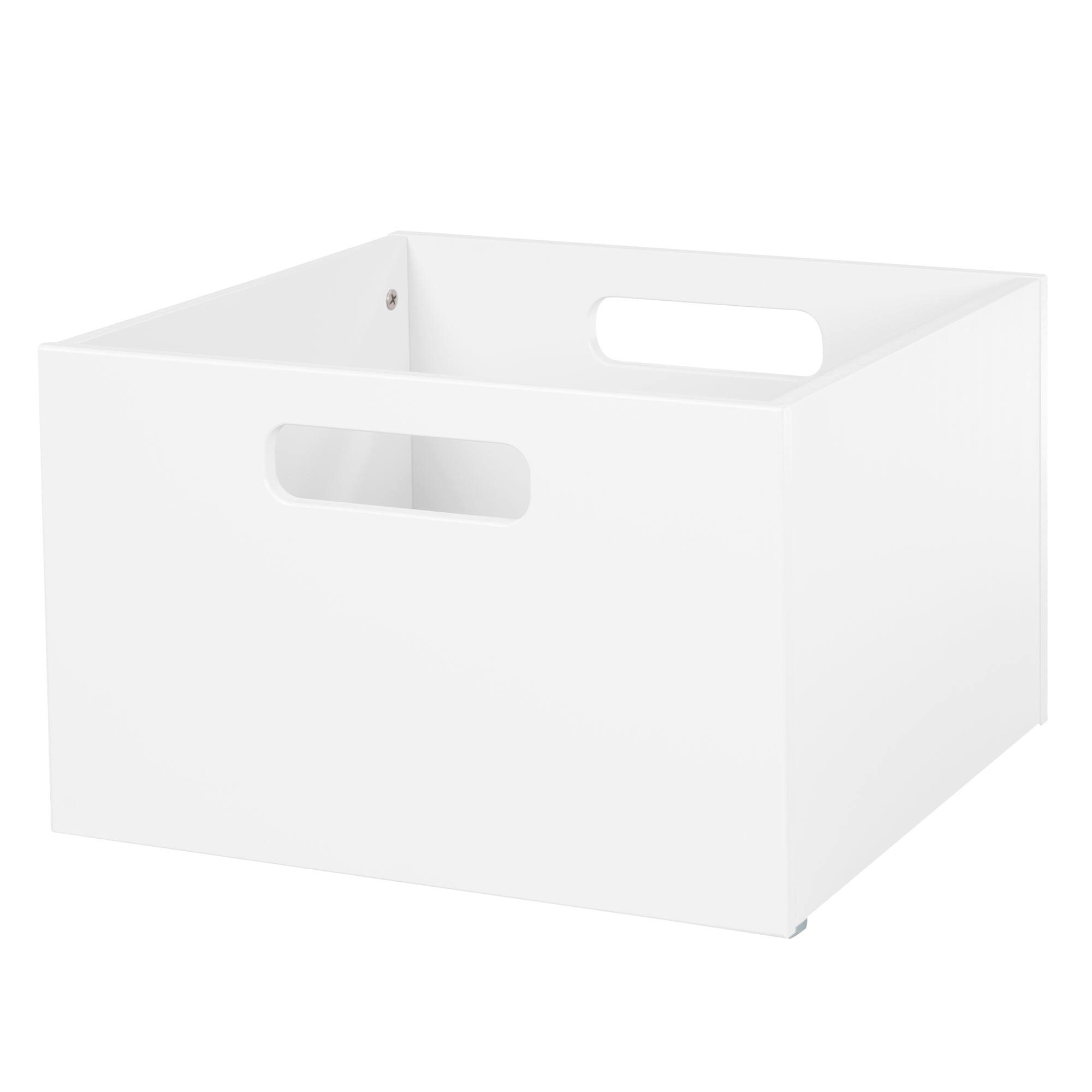SPIEL-BOX Weiss - Weiß, Holzwerkstoff (42/38cm) - Roba