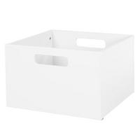 SPIEL-BOX Weiss - Weiß, Holzwerkstoff (42/38cm) - Roba
