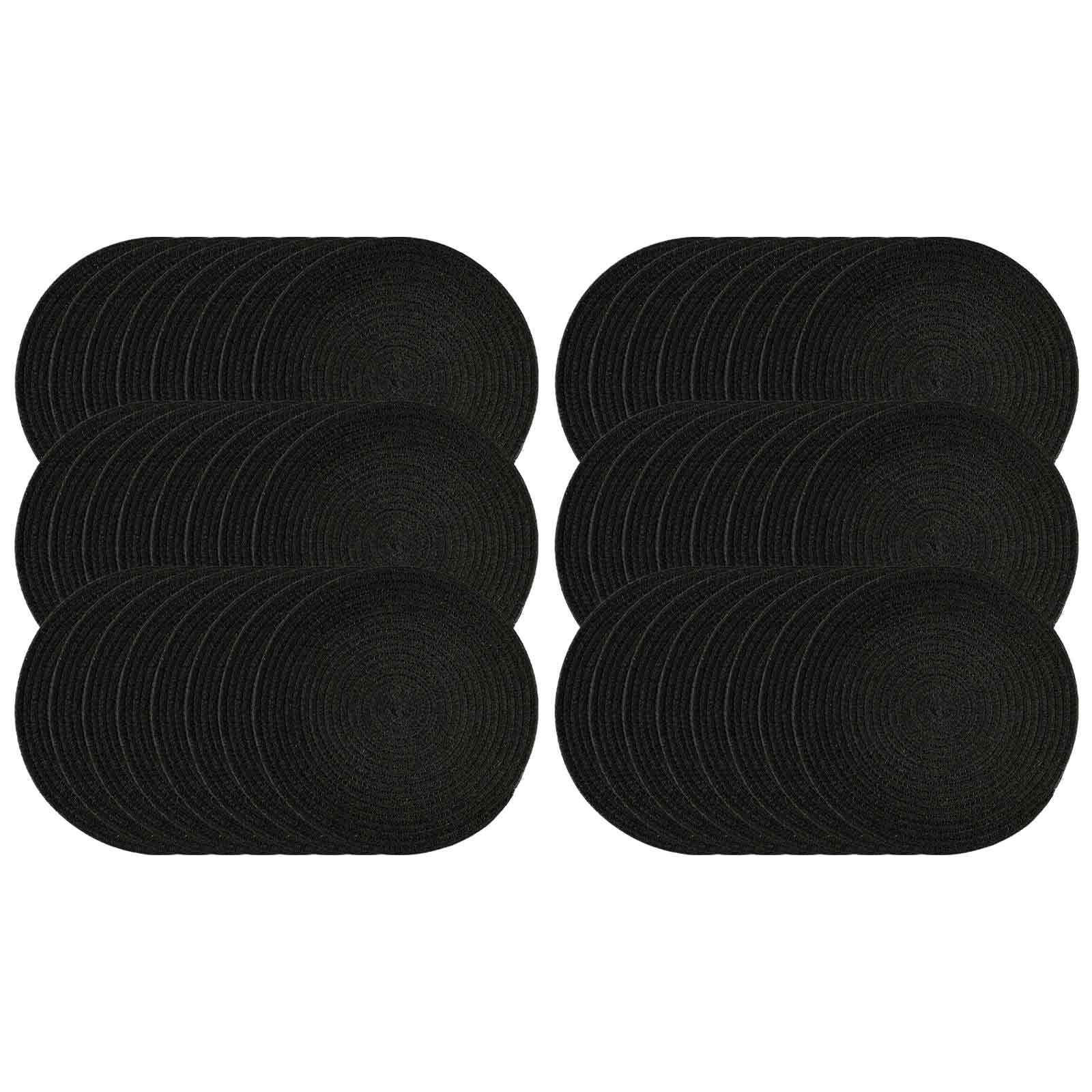 PLATZMATTEN Tavolo Dunkelgrau ø 35 cm 48er Set - Dunkelgrau, Textil (35cm) - Ritzenhoff Breker