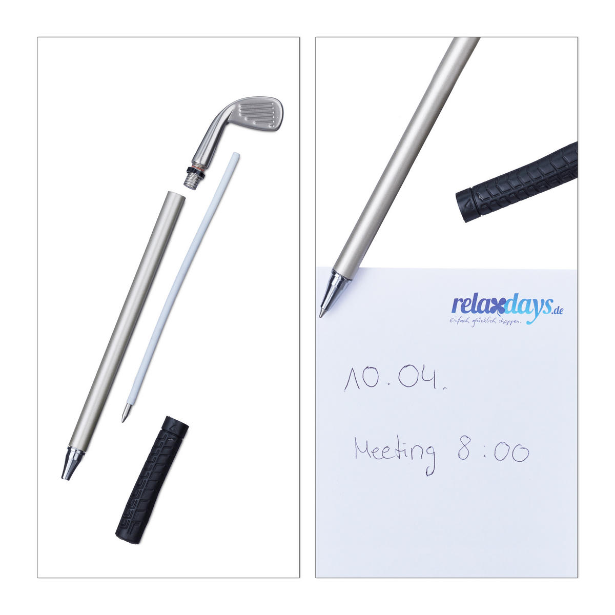 GOLFOVÝ pohár - viacfarebná, kov/keramika (0.25L) - Relaxdays