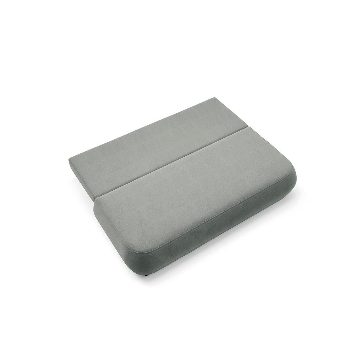 SOFA Antonio 3 Sitzplätze Grau - Grau, Holz (210/82/106cm) - Petits-meubles