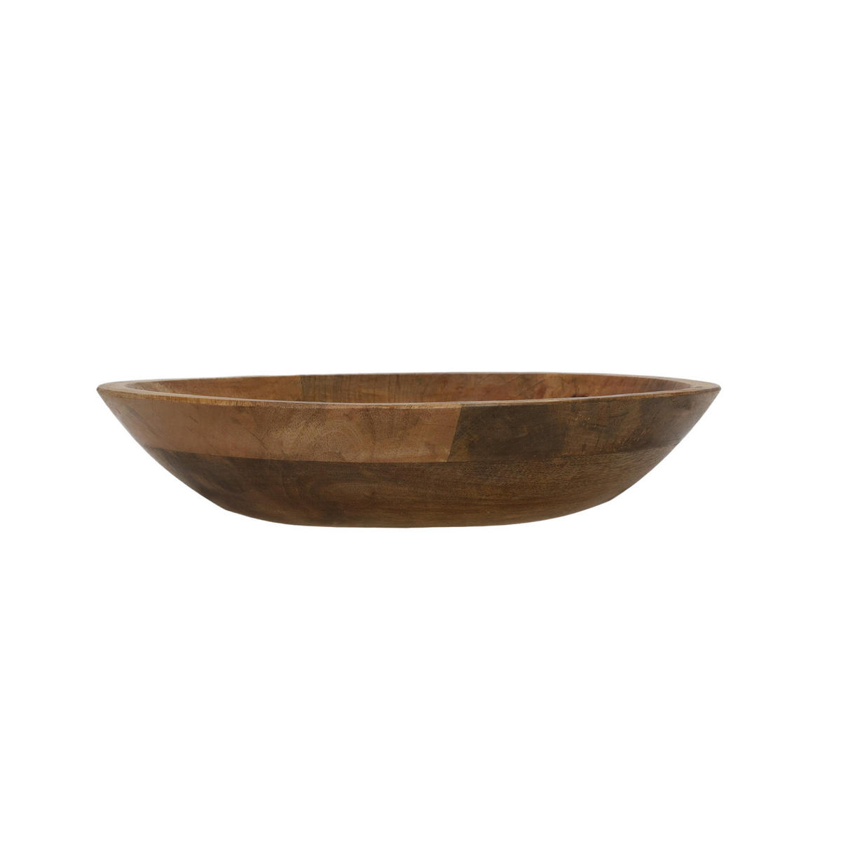 DEKOSCHÜSSEL aus Mangoholz Braun 40/40/7 cm - Braun, Holz (40/7cm) - Excellent Houseware
