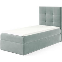 KINDERBETT MINO 2 - Blaugrau, Holzwerkstoff (94/208cm) - Meblini