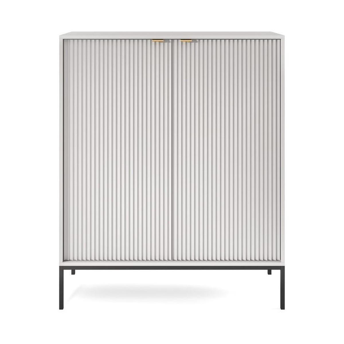 KOMMODE – K104 – 104 cm – NOVA – Grau - Grau, Holzwerkstoff (104/125/39cm) - hi-markt