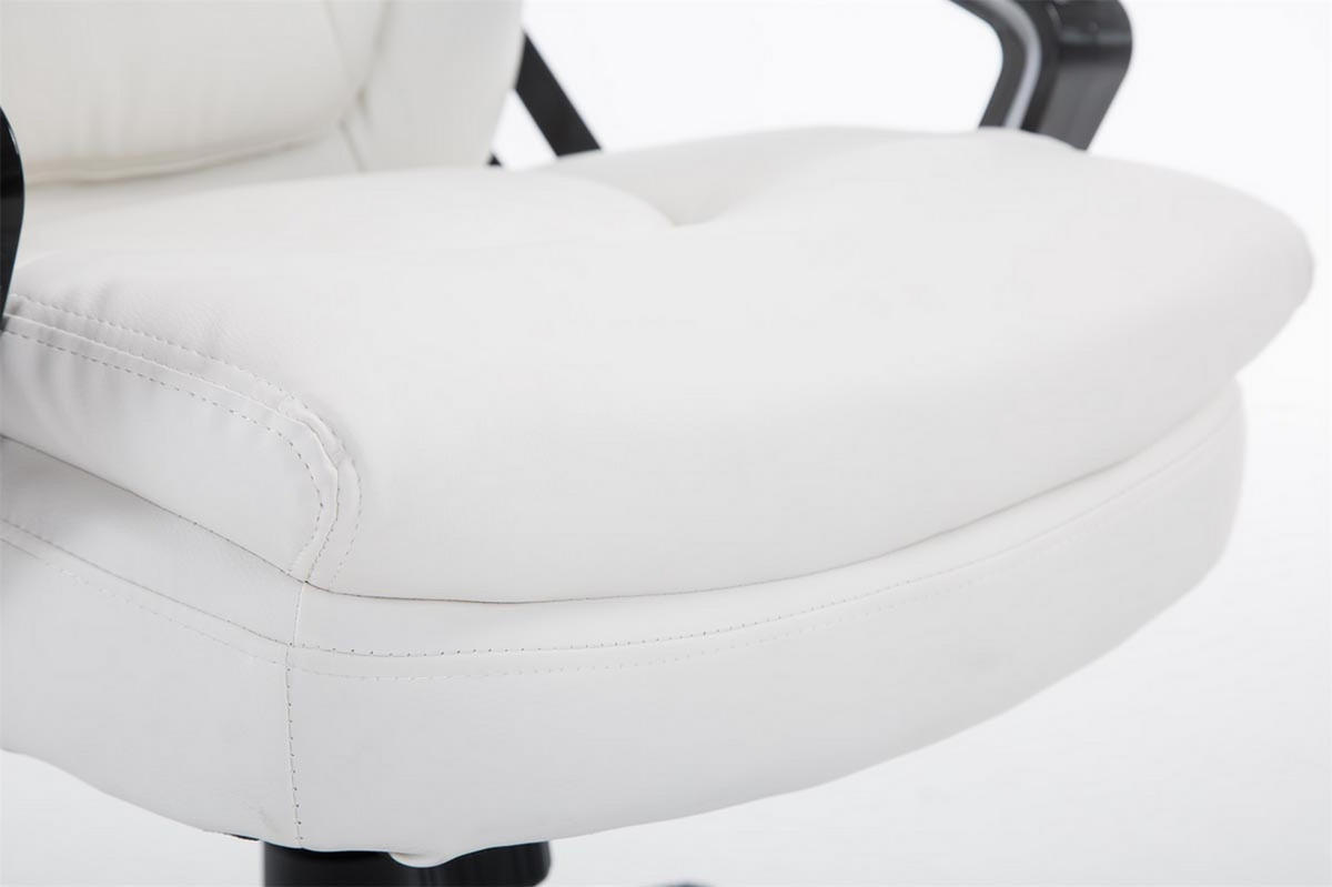 BÜROSTUHL Ploy, Weiß - Weiß, Kunststoff/Textil (65/120/74cm) - TPFLiving