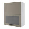 KÜCHENHÄNGESCHRANK Kvantum W8BS/60 Beige Matt / Weiß Matt 60 / 32,5 / 72cm - Beige/Weiß, Holz/Holzwerkstoff (60/72/32.5cm) - Feldmann-Wohnen