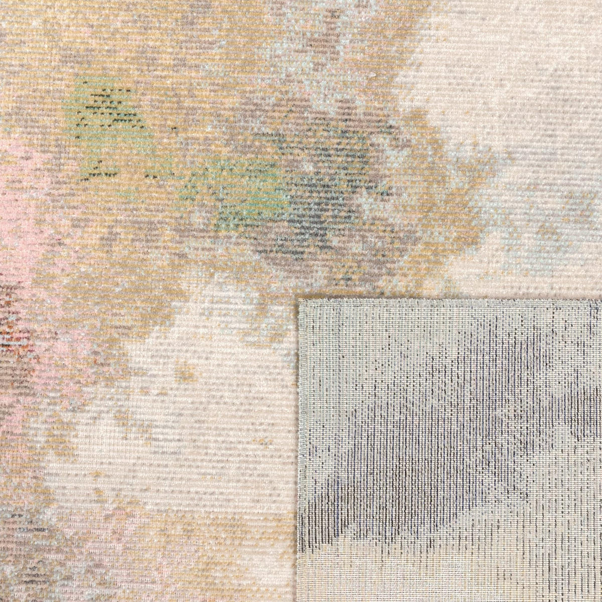 TEPPICH Outdoor Abstrakte Motive Balkon, Terrasse schmutzabweisend Mehrfarbig Läufer 60x100 - Multicolor, Textil (60/100cm) - KADIMA DESIGN