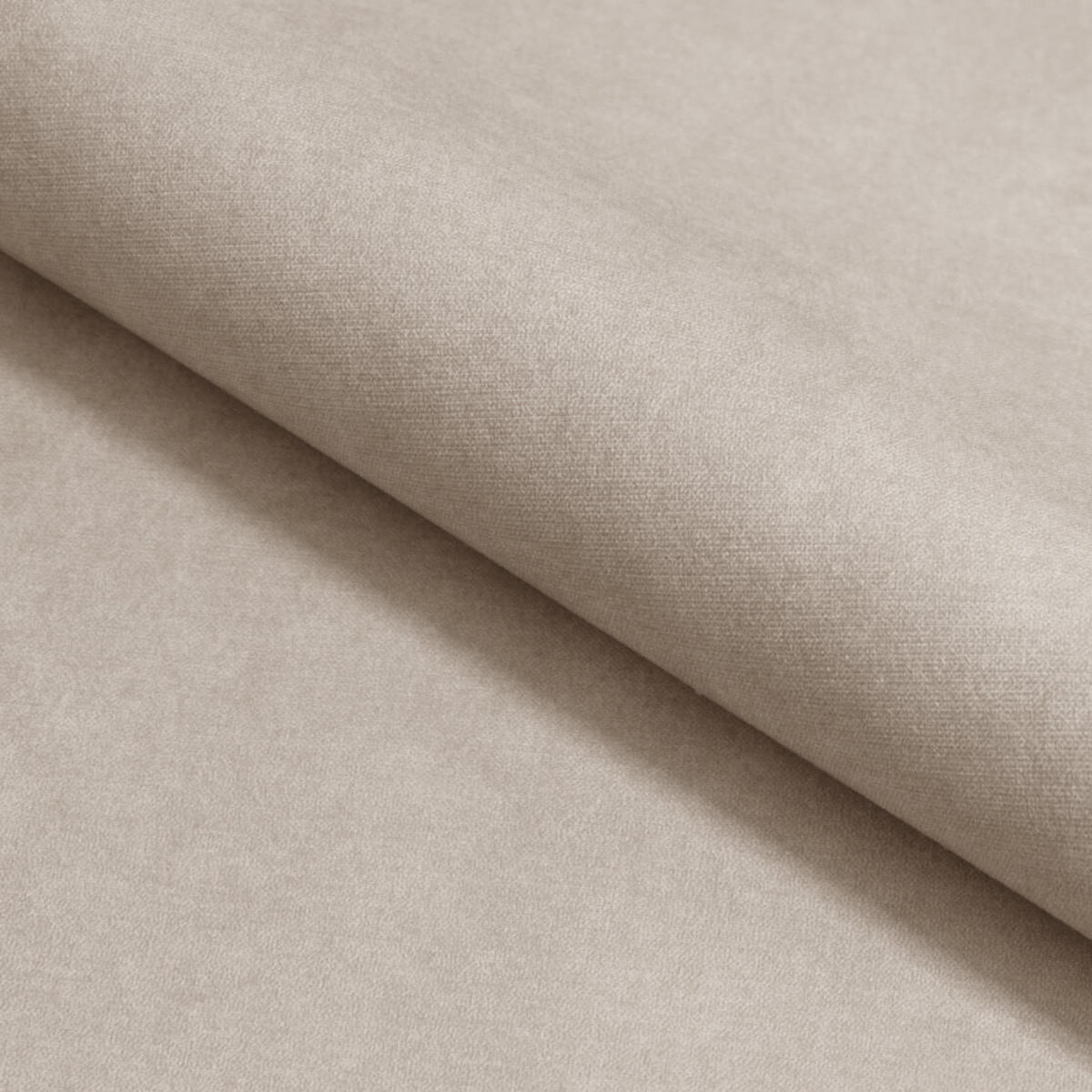 WOHNLANDSCHAFT Aurora Creme, mit Schlaffunktion in Vena Stoff - Creme, Holzwerkstoff/Textil (344/92/177cm) - Bettso