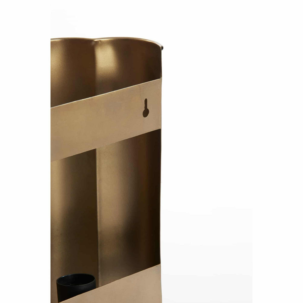 WANDLEUCHTE FRINGE Antike Bronze 21/11.5/30.5 cm - Bronzefarben, Metall (11.5/30.5/21cm) - Walldoctor