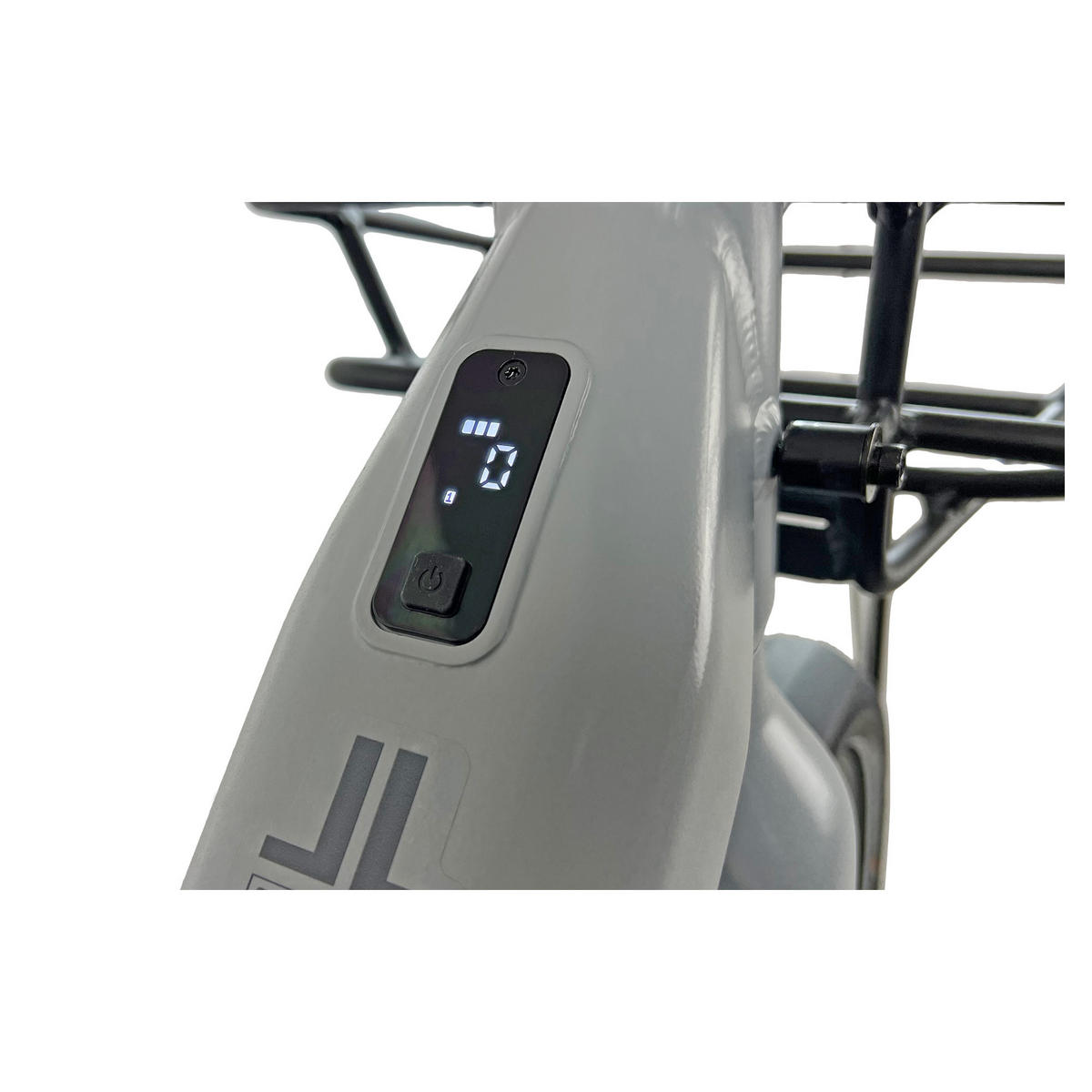 CITYVENTURE E-BIKE 27,5" ONTARIO MM - Grau, Metall (110cm) - LLOBE