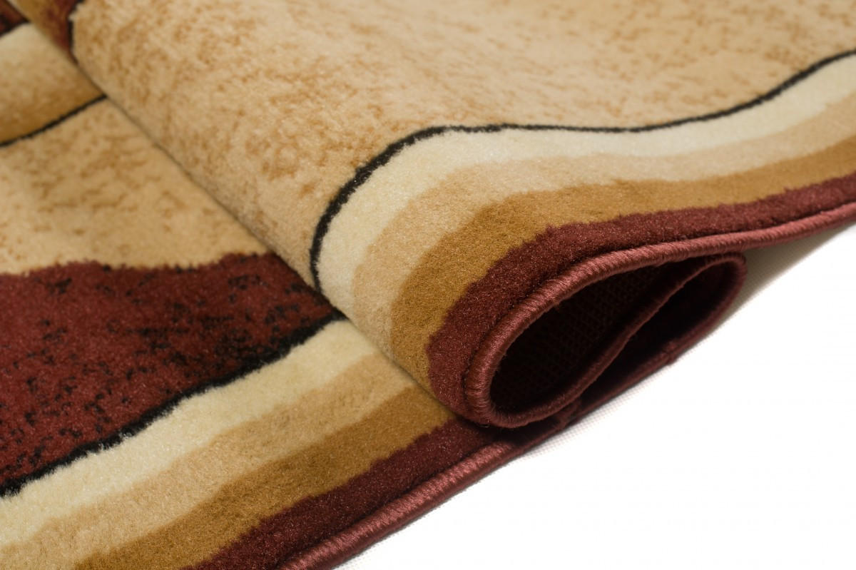 TEPPICH ATLAS Beige Dunkelbraun 300/400 cm - Beige/Dunkelbraun, Textil (300/400cm) - Tapiso