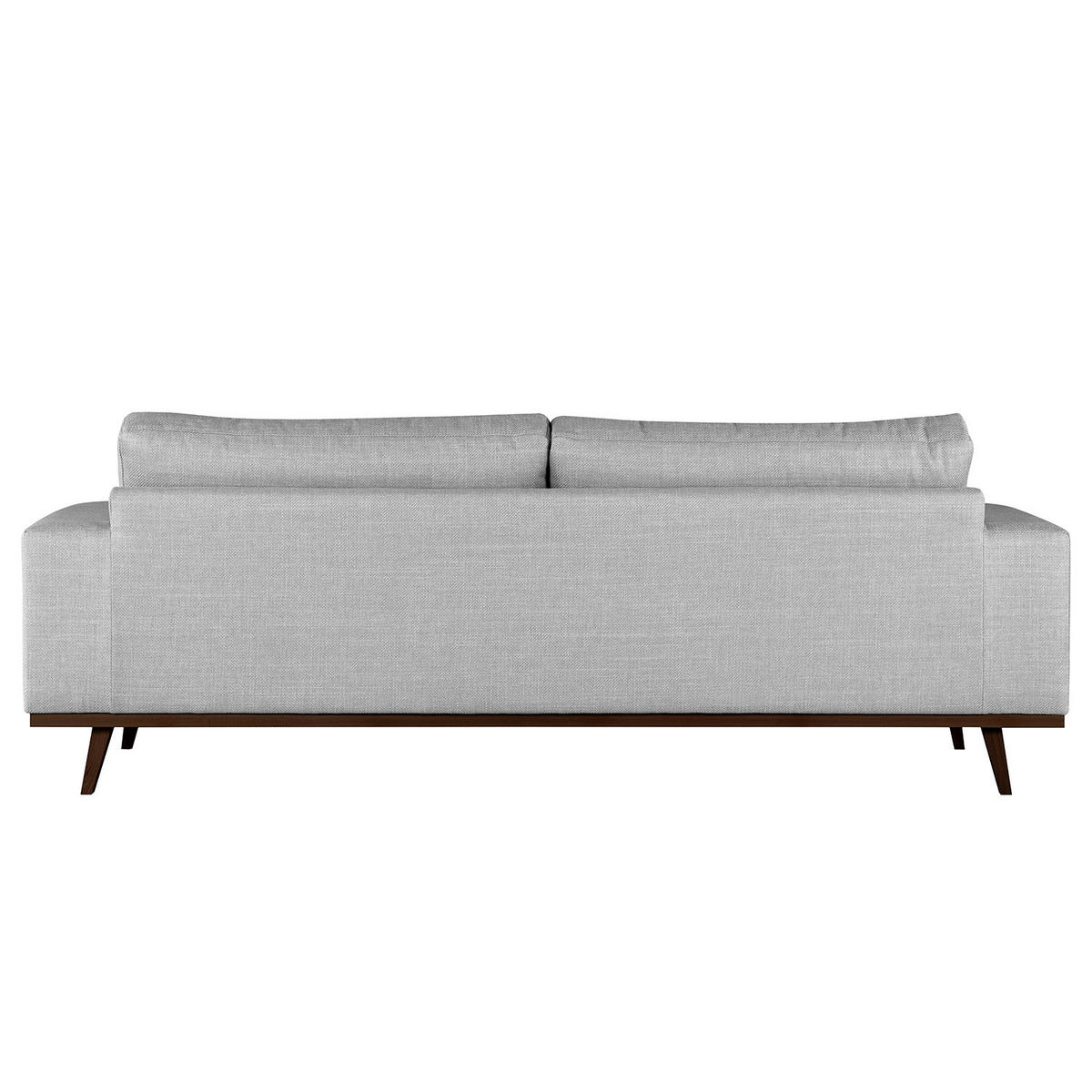 2-SITZER SOFA - Buchefarben/Hellblau, Buchenholz/Textil (197/81/88cm) - home24