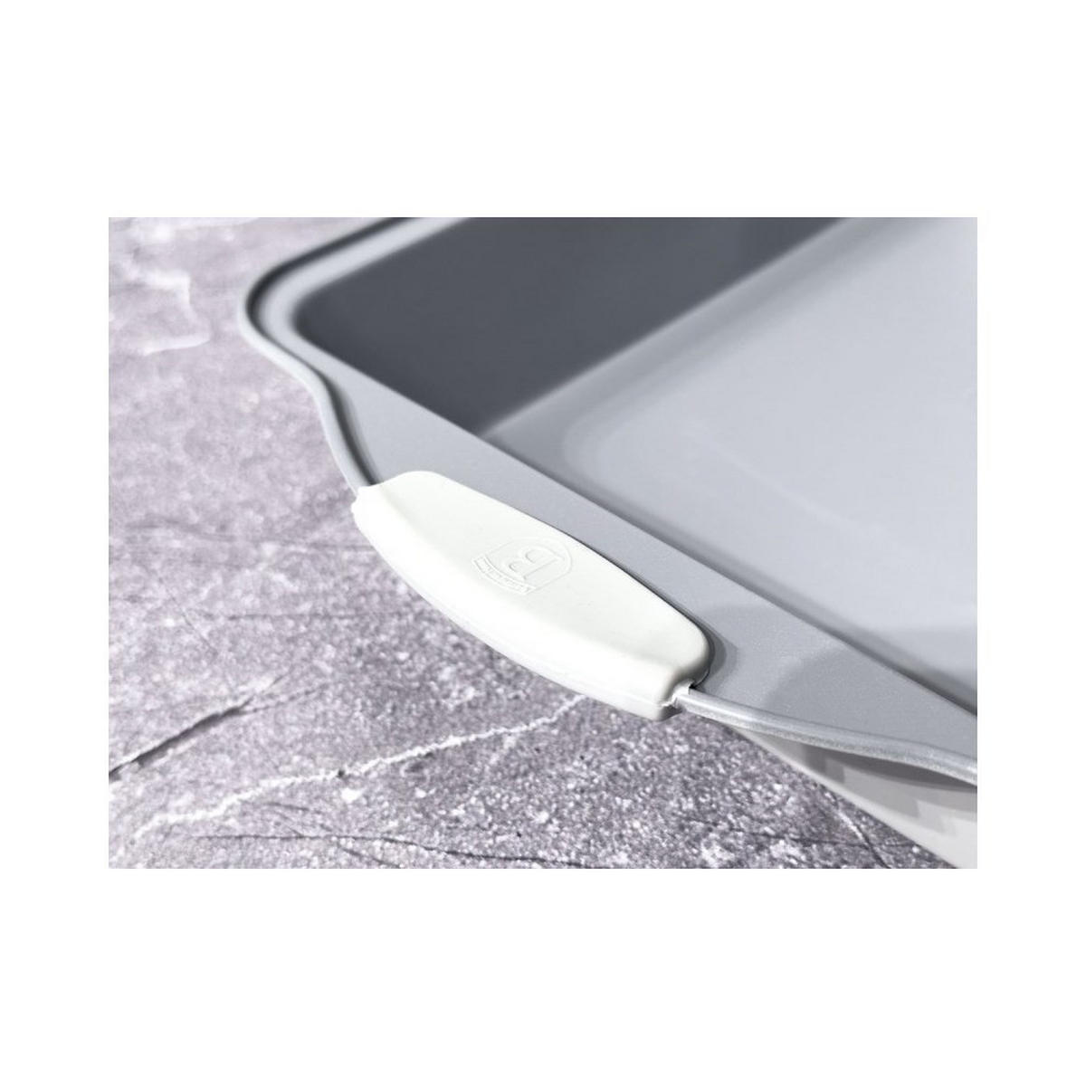 BACKFORM Grau 40/25.5/5 cm BH7649 - Grau, Metall (25.5/5/40cm) - Berlinger Haus