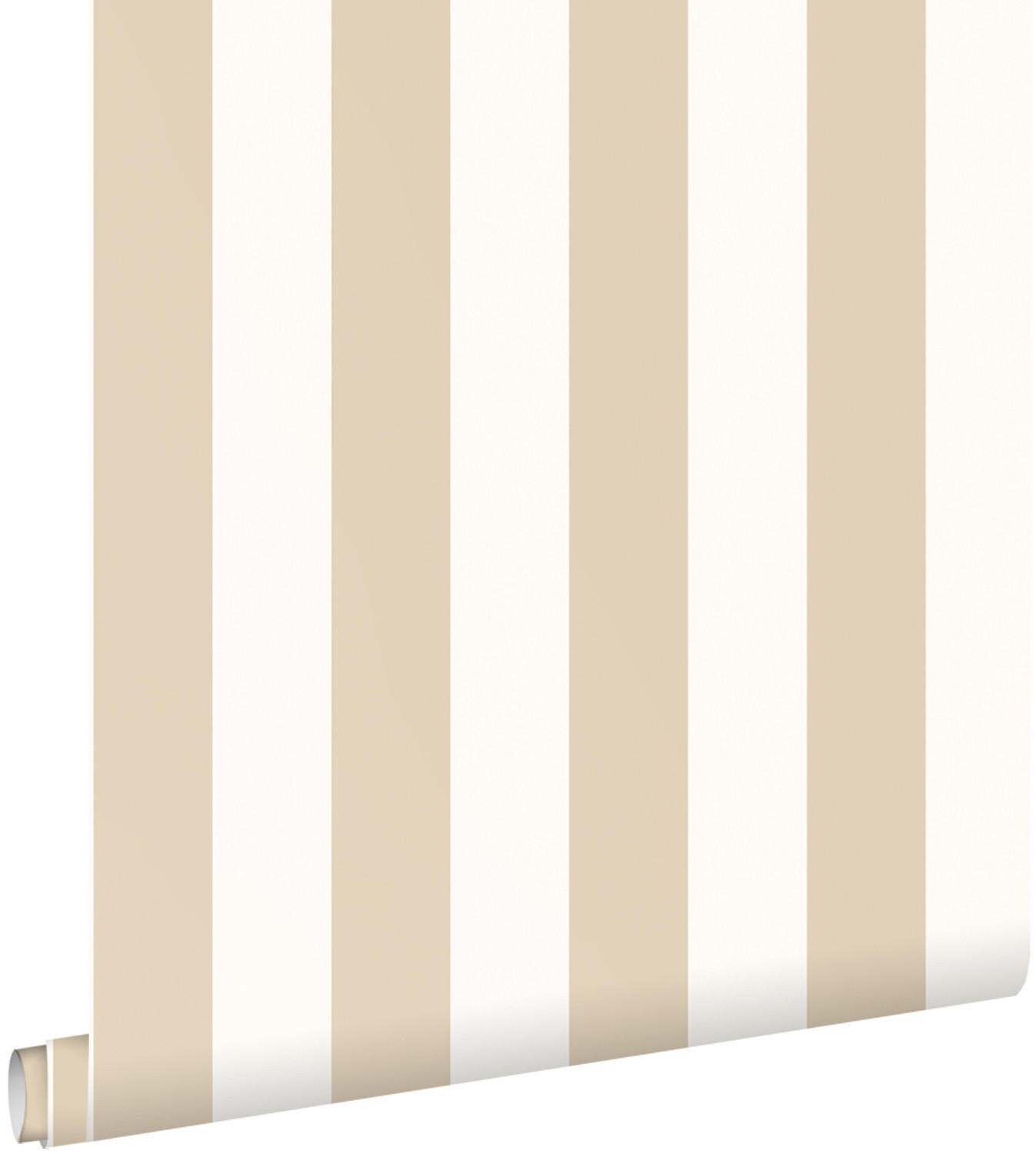 TAPETE Streifen 53 cm x 10.05 m - Beige, Papier (53/1000cm) - ESTAhome