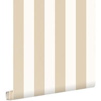 TAPETE Streifen 53 cm x 10.05 m - Beige, Papier (53/1000cm) - ESTAhome