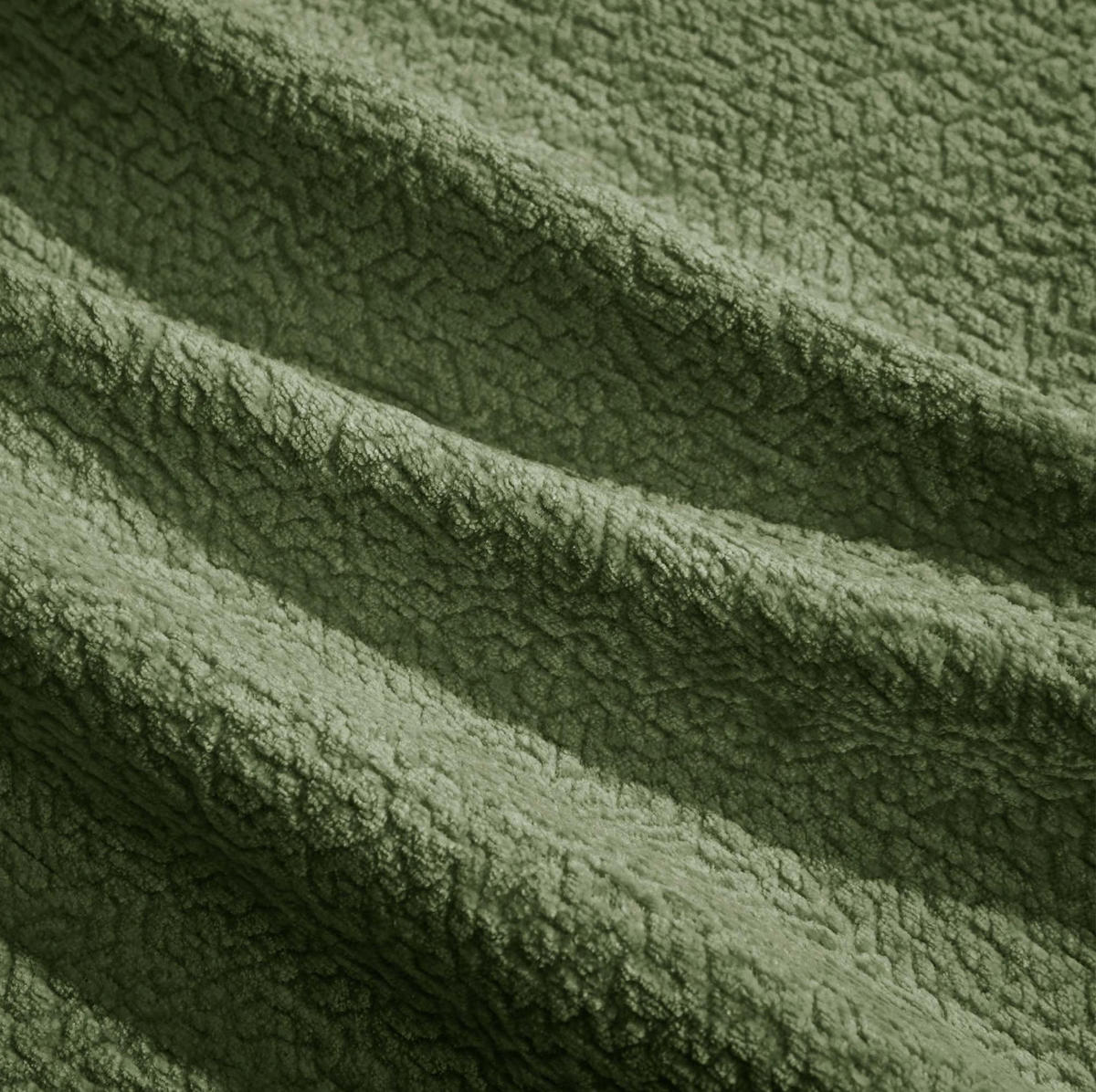 SOFA mit U-Form Chenille Grün - Grün, Holz (149/90/190.1cm) - Meubliv