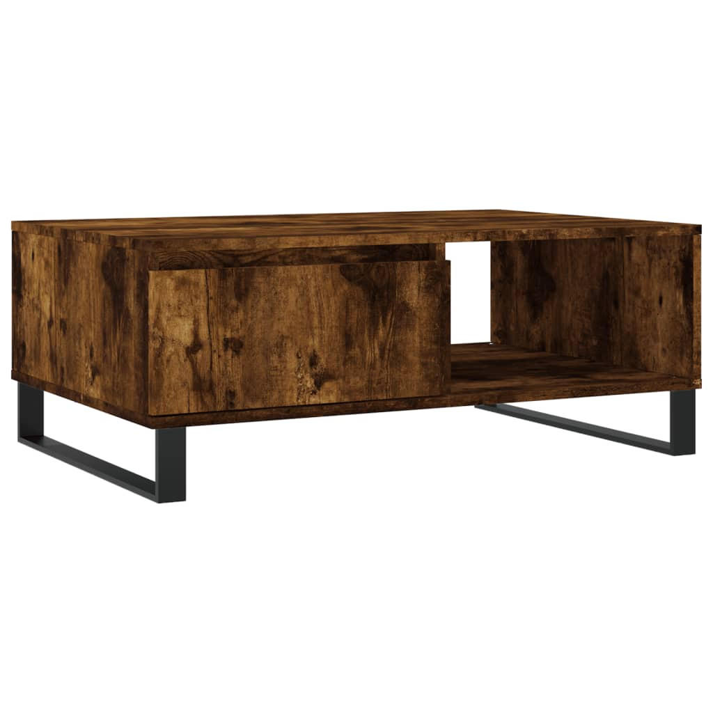 COUCHTISCH Räuchereiche 90x60x35 cm Holzwerkstoff - Braun, Holzwerkstoff (90/60/35cm) - furnicato