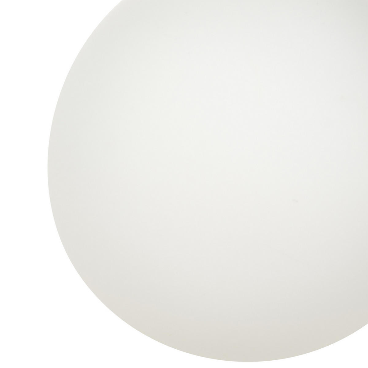 HÄNGELEUCHTE Wapiti 15/15/115 cm - Weiß, Glas (15/15/115cm) - Beliani