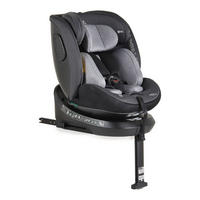 KINDERSITZ Hoku i-Size grau (40-150cm) Gruppe 0+/1/2/3, Isofix, Stützfuß - Grau, Kunststoff (44/60/52cm) - Cangaroo