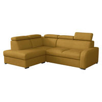 ECKSOFA Oslo 2rRLXp, Seite: Links LXP+R+2R - Gelb/Silberfarben, Holz/Textil (250/200cm) - MIRJAN24