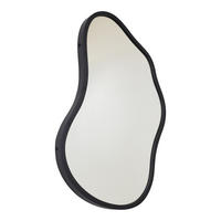 WANDSPIEGEL Origa Schwarz - Schwarz, Metall (36/67/4cm) - LOFT42