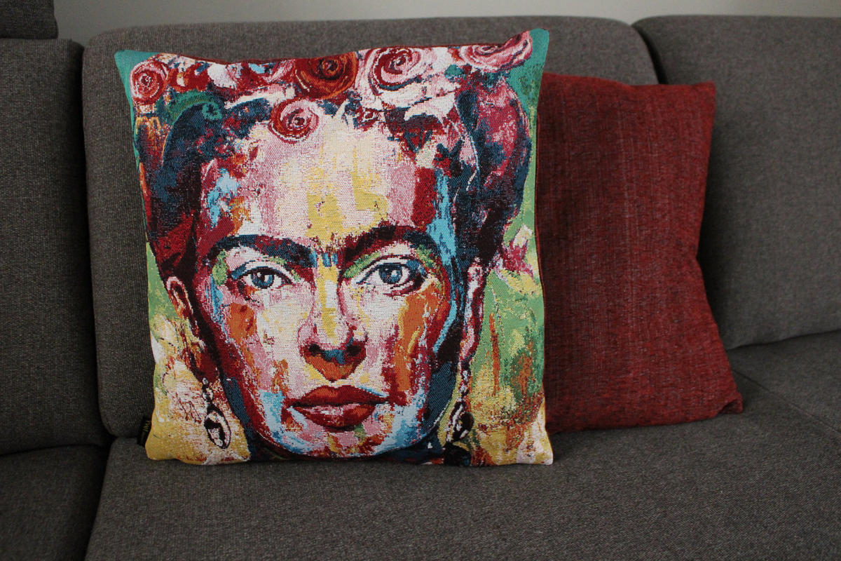 KISSENHÜLLE STARS - Gelb/Multicolor, Textil (45/45cm) - Yve! decoration