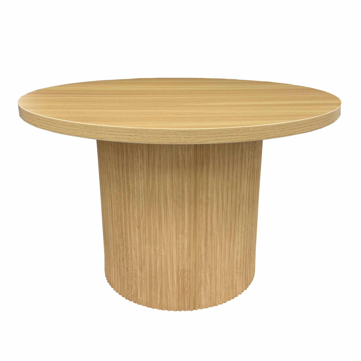 COUCHTISCH, helles Holzeffekt - Beige, Holz (70/70/45cm) - Oviala