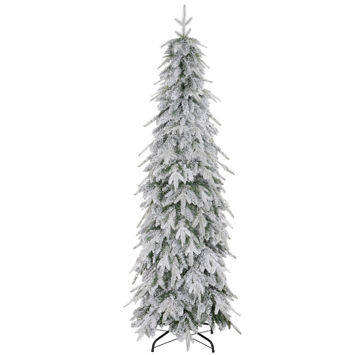 WEIHNACHTSBAUM DE-41592 180 cm, 600 Zweige, Kunstschnee Grün - Grün, Kunststoff (180cm) - ComfortXL