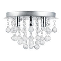 DECKENLEUCHTE Trio - Silberfarben, Metall (28/28/20cm) - lux.pro