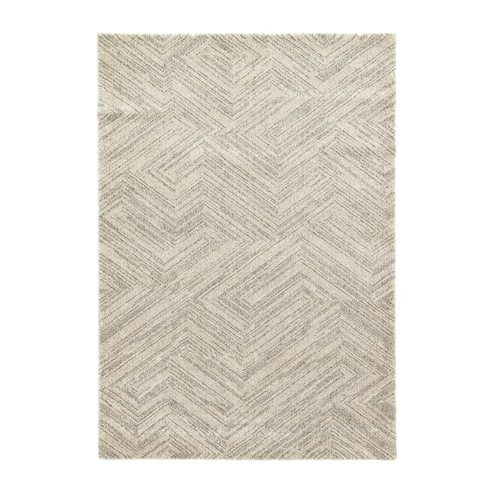 TEPPICH ultraweich aus recycelten Fasern grau - Grau, Textil (160/230cm) - AFK Living