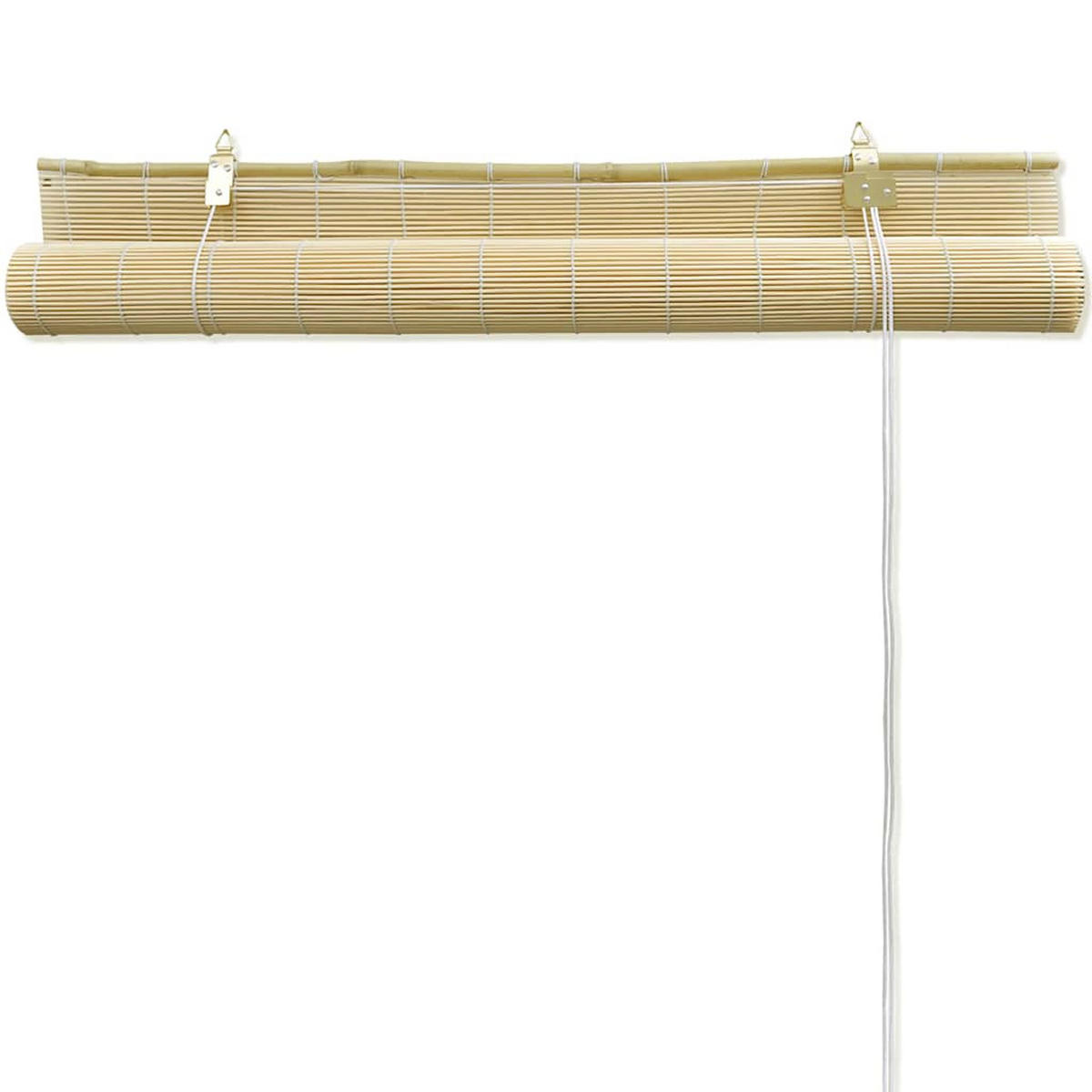 BAMBUSROLLO 80/160 cm Natur - Beige, Naturmaterialien (80/160cm) - vidaXL