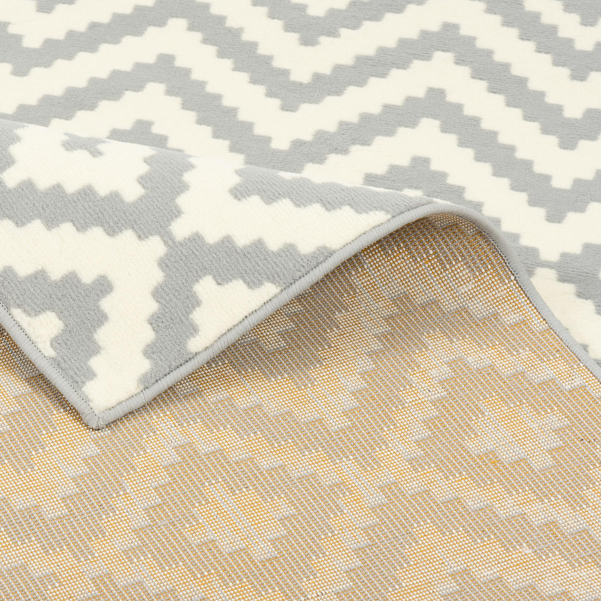 TEPPICH MODERN TRENDLINE RAUTEN - Grau, Textil (140/200cm) - Pergamon