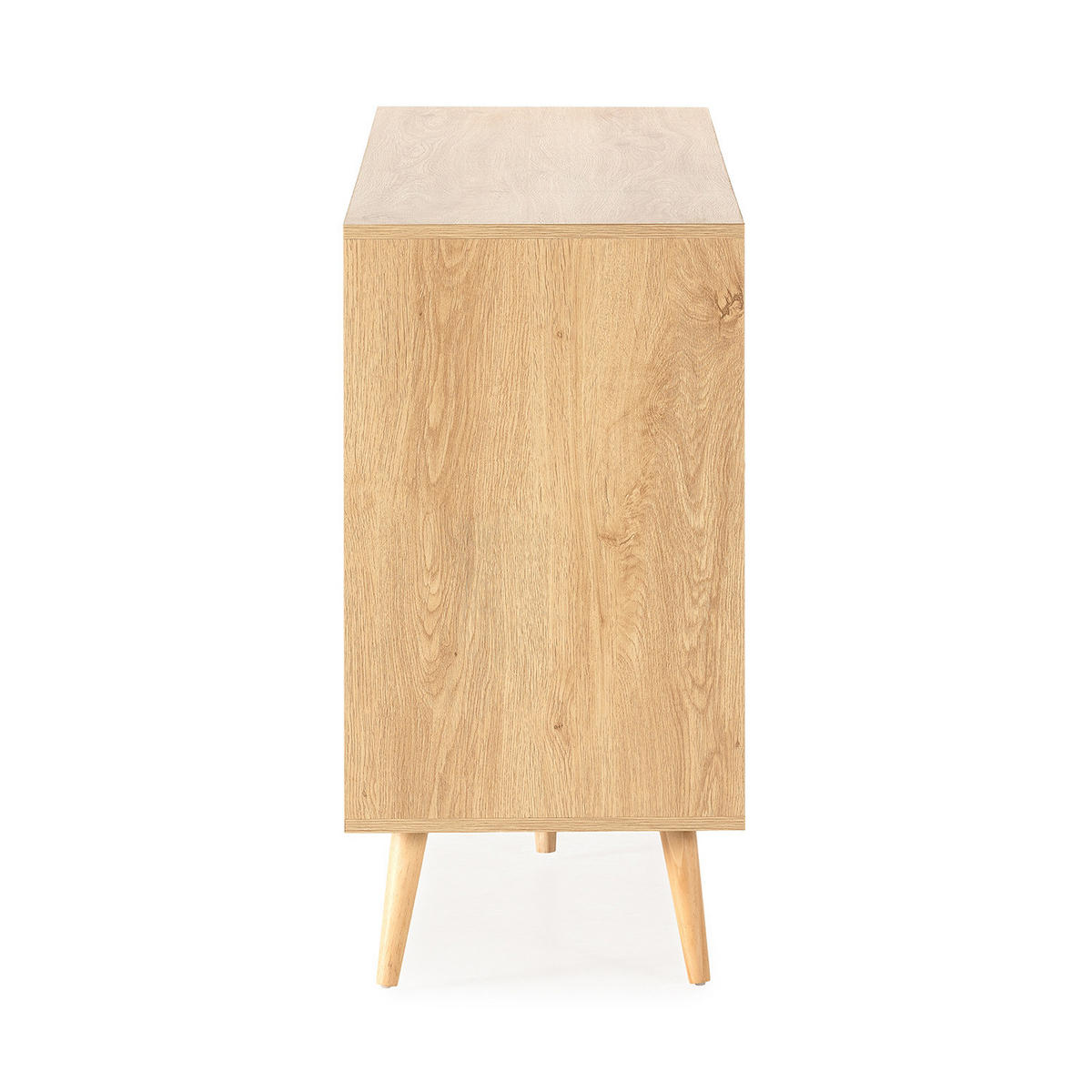 SIDEBOARD Luna 3 türen Eichefarbe - Honigeiche, Holzwerkstoff (120/79/40cm)