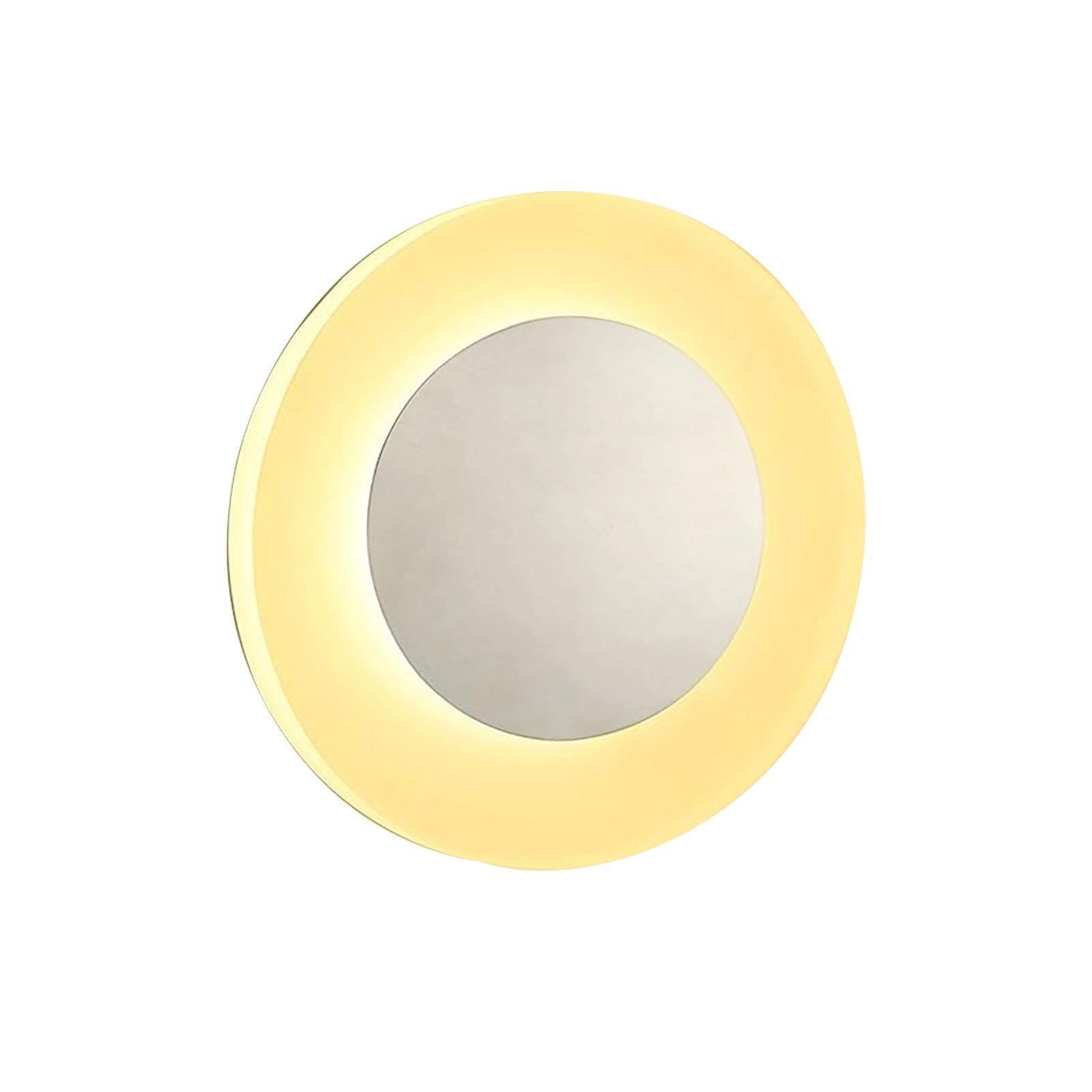 LED-WANDLEUCHTE Glimmering 16/16/4.8 cm - Schwarz, Metall (16/4.8/16cm) - ZMH