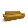 SOFA REBI BIS mit Schlaffunktion POSO 01 mit Stauraum - Goldfarben, Textil (80/78/240cm) - Bedante