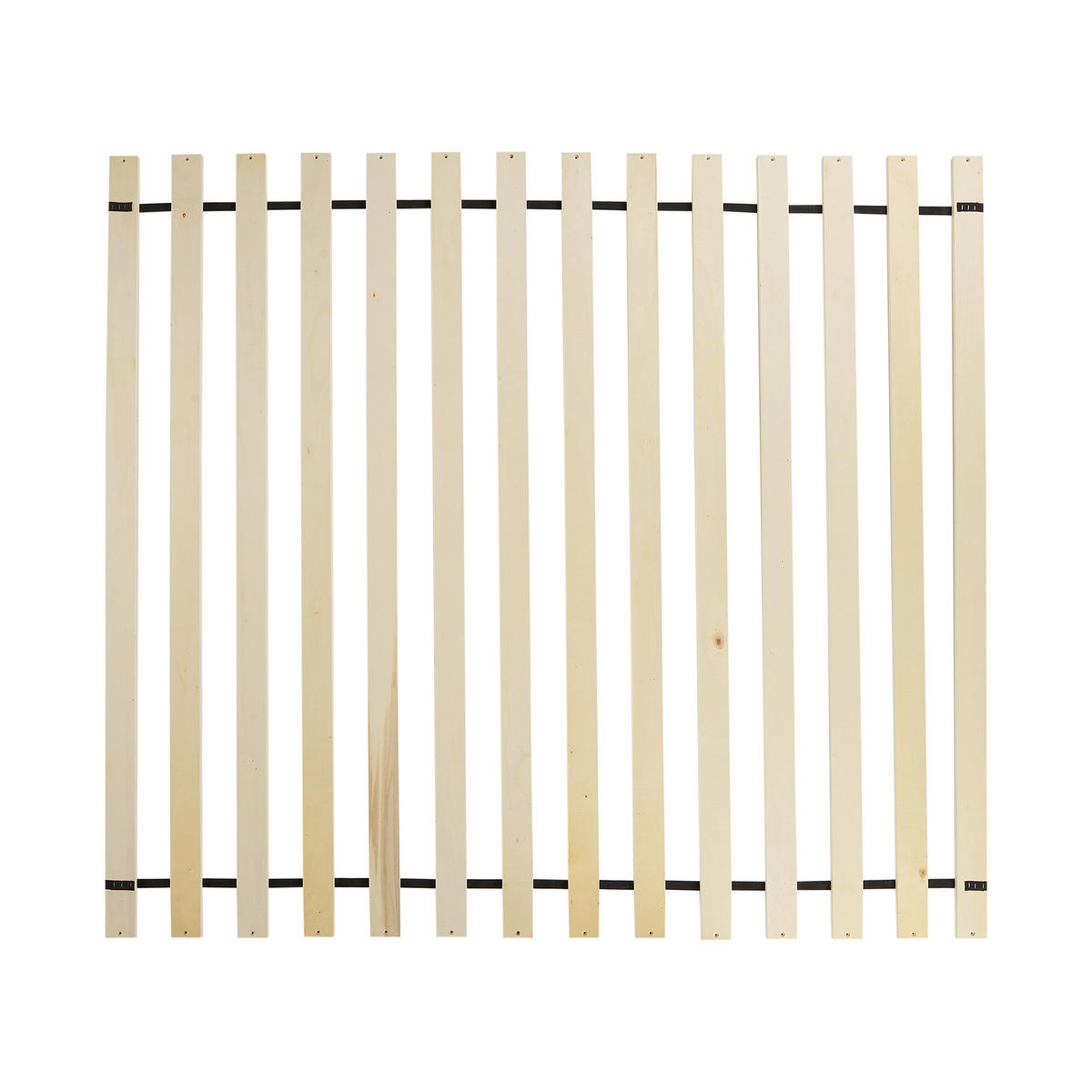 BETT mit Lattenrost 160x200 cm Dunkler Holzfarbton Boussicourt - Dunkelbraun, Holz (160/200cm) - Beliani