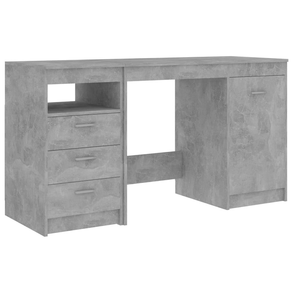 vidaXL Schreibtisch Hellgrau 50x76x140 cm