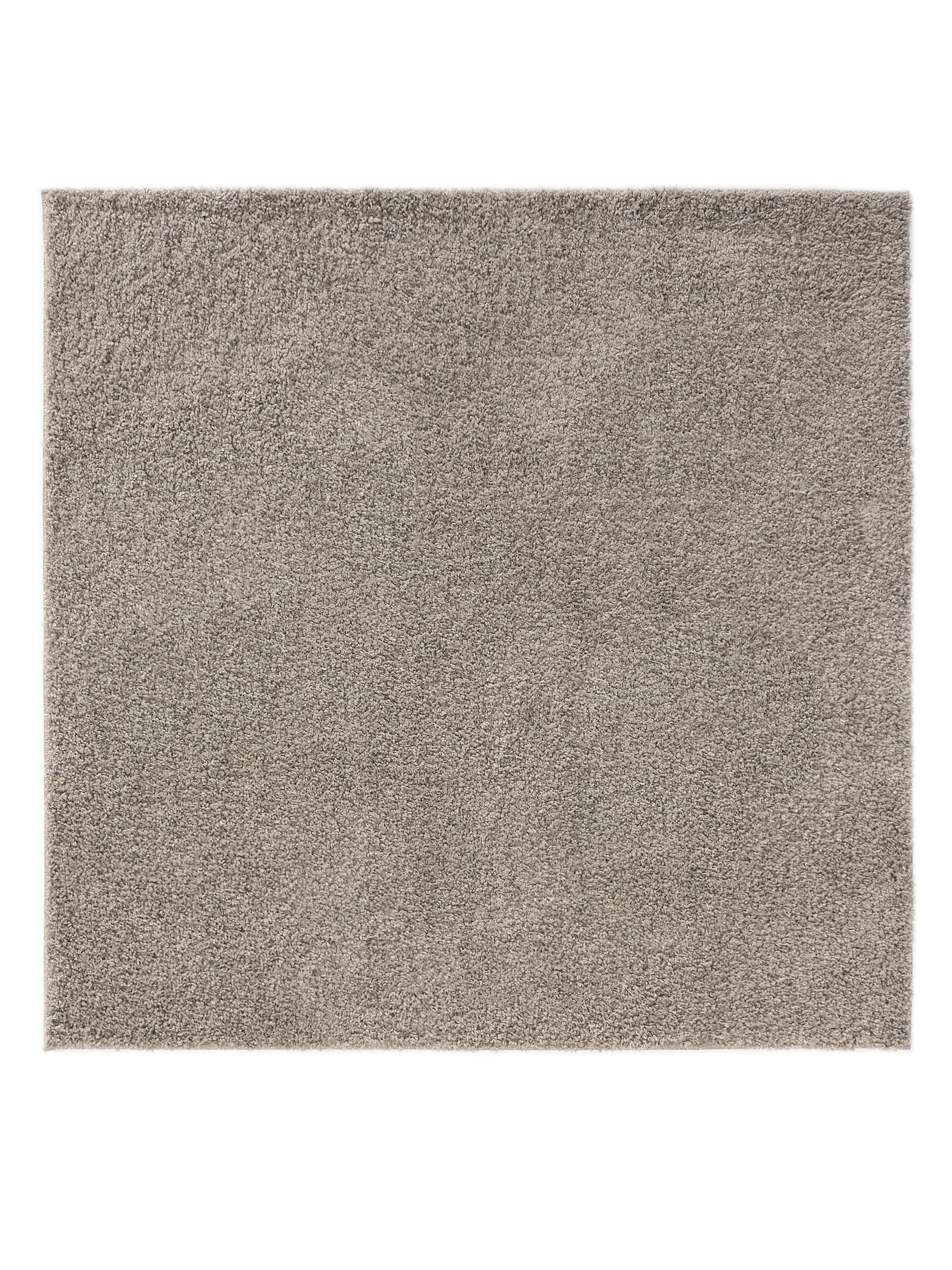 PRALNA kosmata preproga Soho svetlo siva 200x200 cm - svetlo siva, umetna masa (200/200cm) - benuta