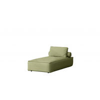 GARTENCHAISELONGUE Liegestuhl Für Den Garten MALIBU Hellgrün - Hellgrün, Holz (90/73/194cm) - Kaiser Möbel