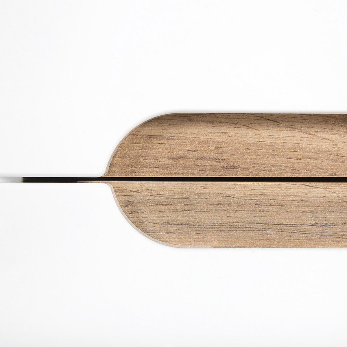 HOCHSCHRANK Solna-56 - Weiß, Holzwerkstoff (60/187/33cm) - Lomado