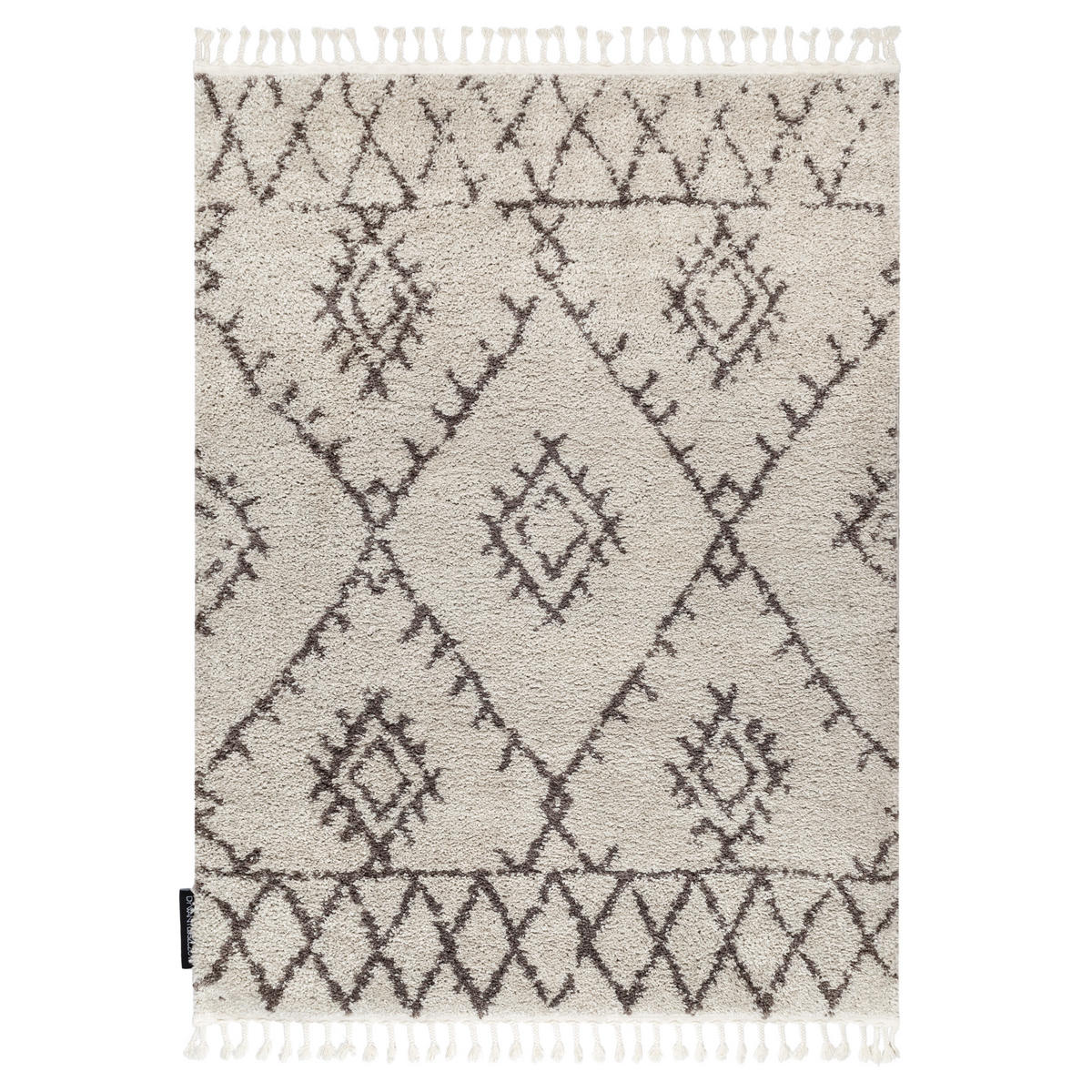 TEPPICH Berber 140/190 cm - Creme, Textil (140/190cm) - rugsX