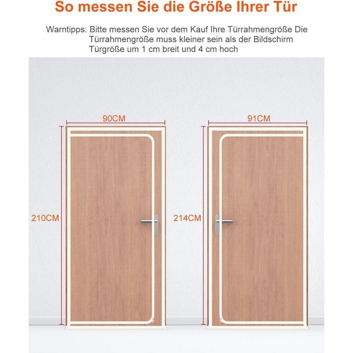 KATZENGITTER Balkontür 90 x 210 cm - Weiß, Kunststoff (90/210/90cm)