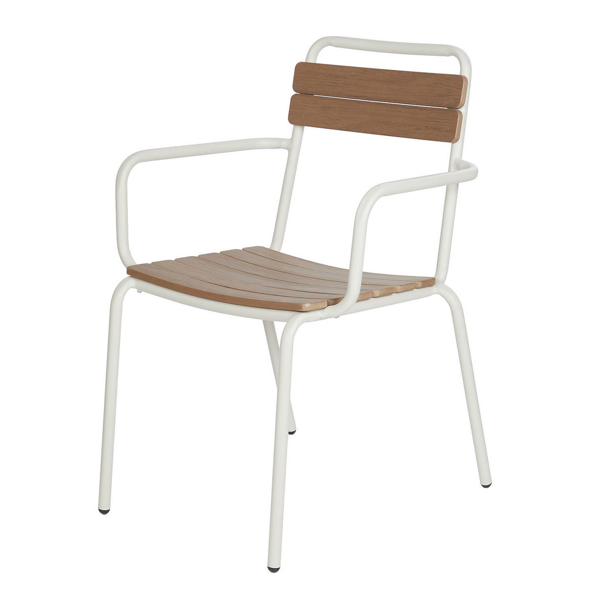 STAPELSTUHL (2er-Set) Tonka - Beige, Kunststoff/Metall (56/82/60cm) - Butlers