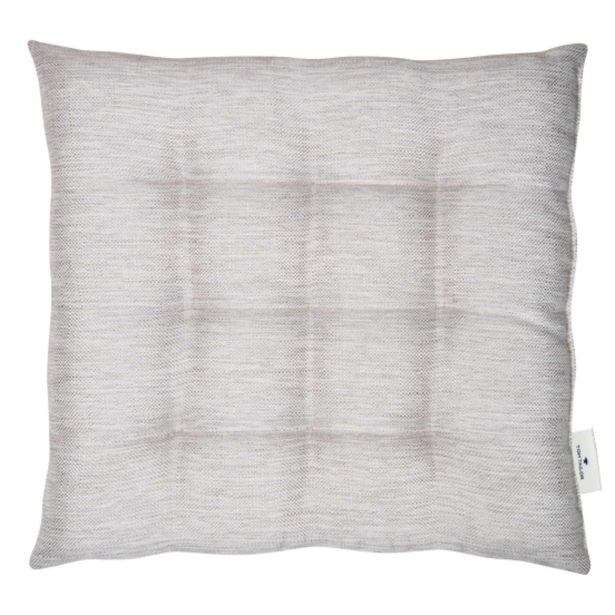 SITZKISSEN 4er Sparset FRESHSTRIPE4ER - Hellgrau, Textil (40/40/5cm) - Tom Tailor