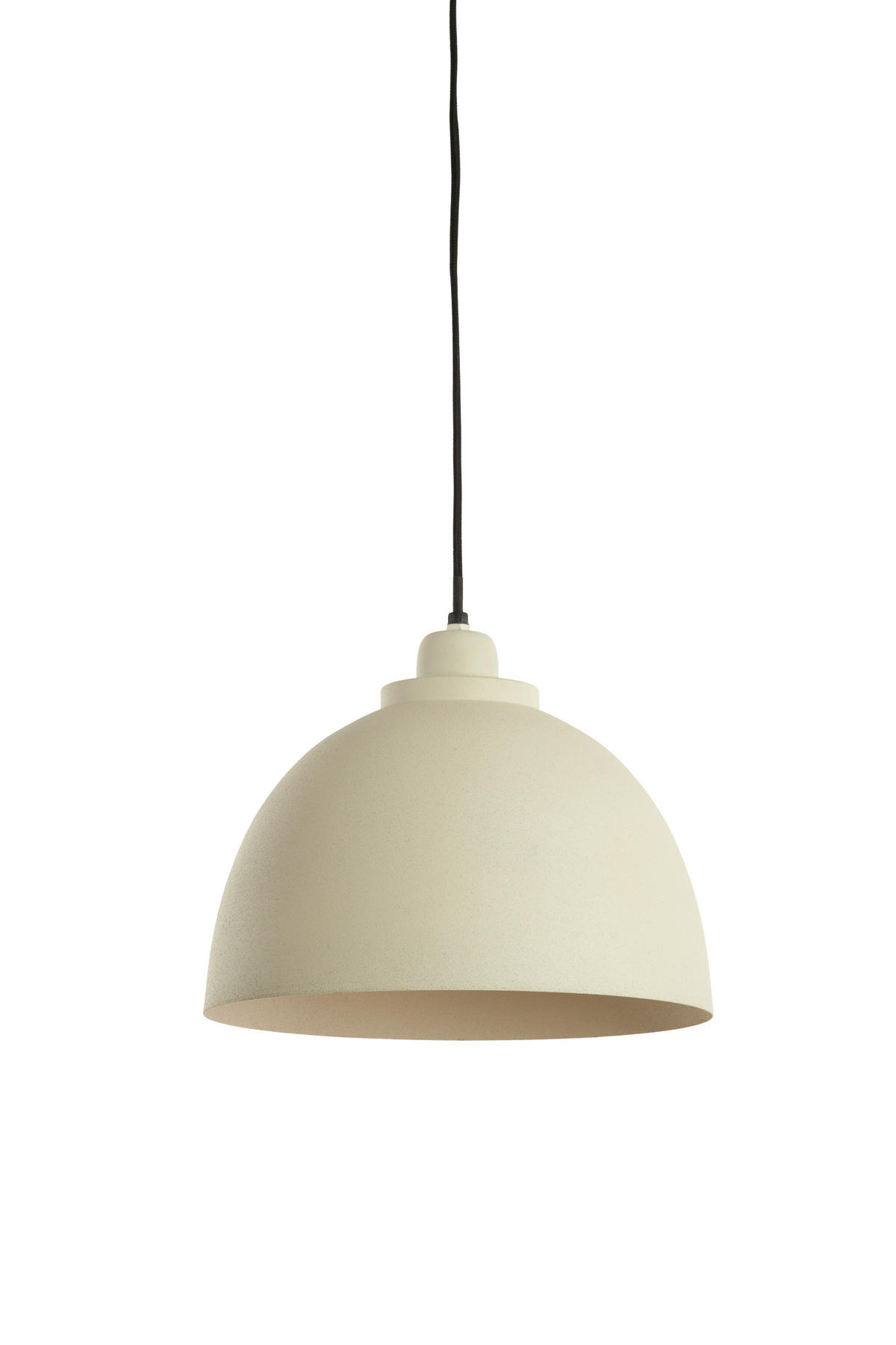 HÄNGELAMPE Kylie Weiß Ø30/26 cm - Weiß, Metall (30/30/26cm) - Light & Living