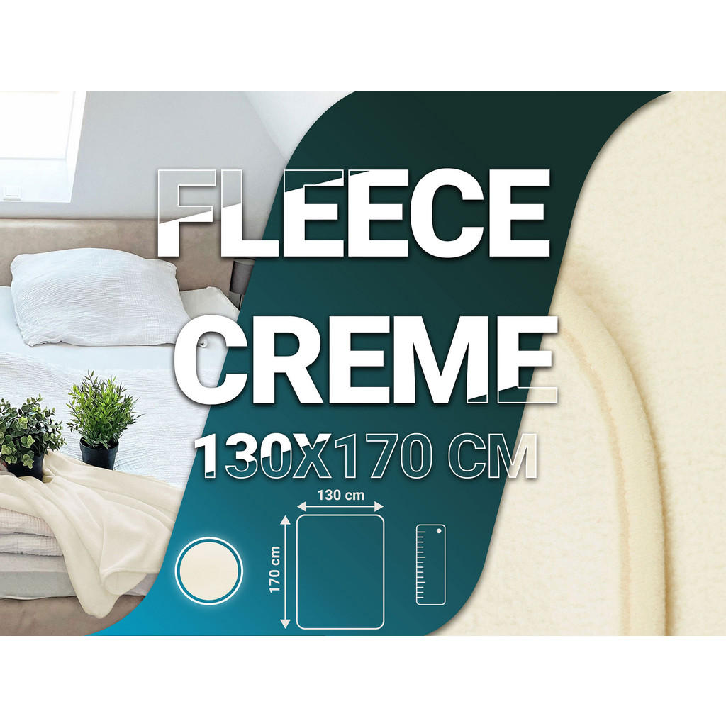 Thumbnail - Zollner Kuscheldecke,, Creme, Textil, 130x170 cm, Wohntextilien, Decken, Kuscheldecken