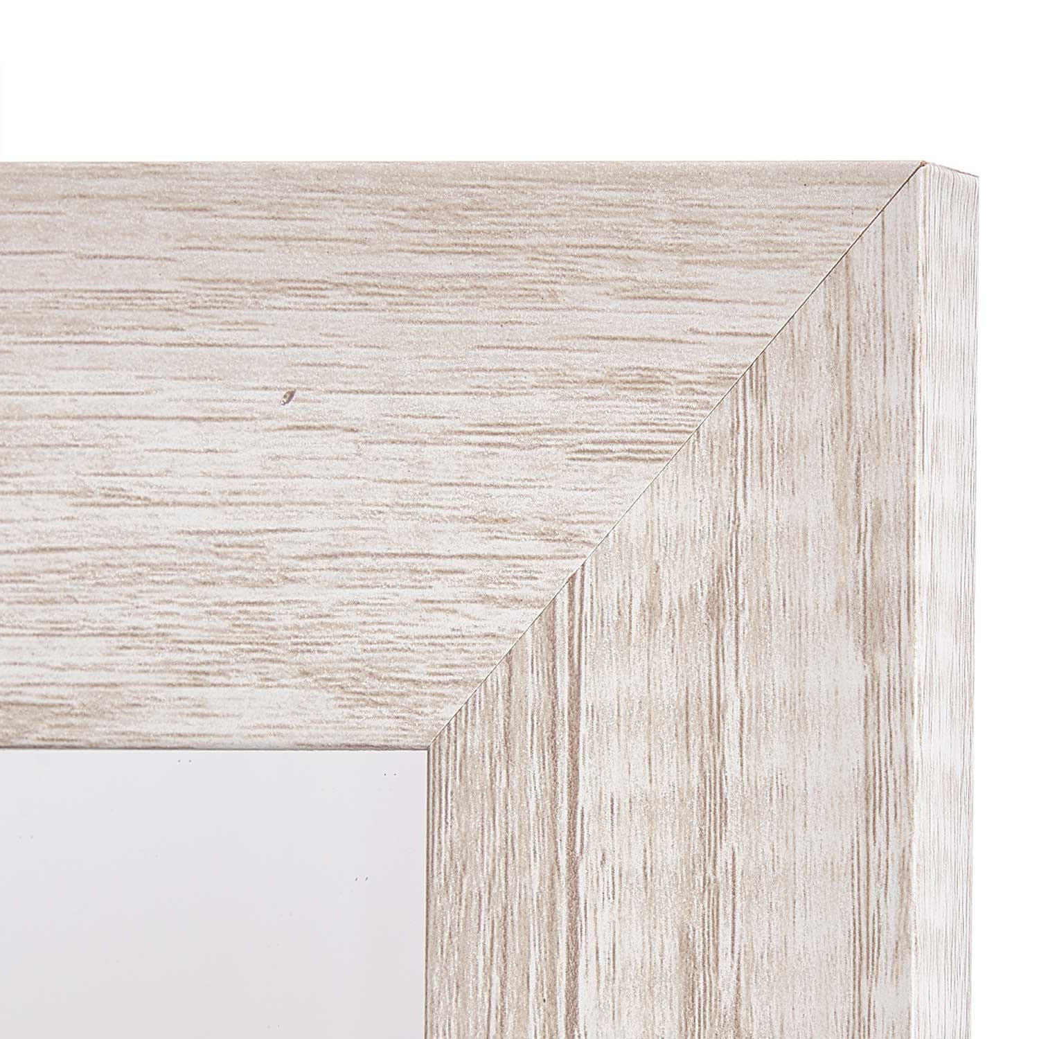 WANDSPIEGEL Holzrahmen 38/48 cm - Grau, Glas (38/2/48cm) - Giftdecor