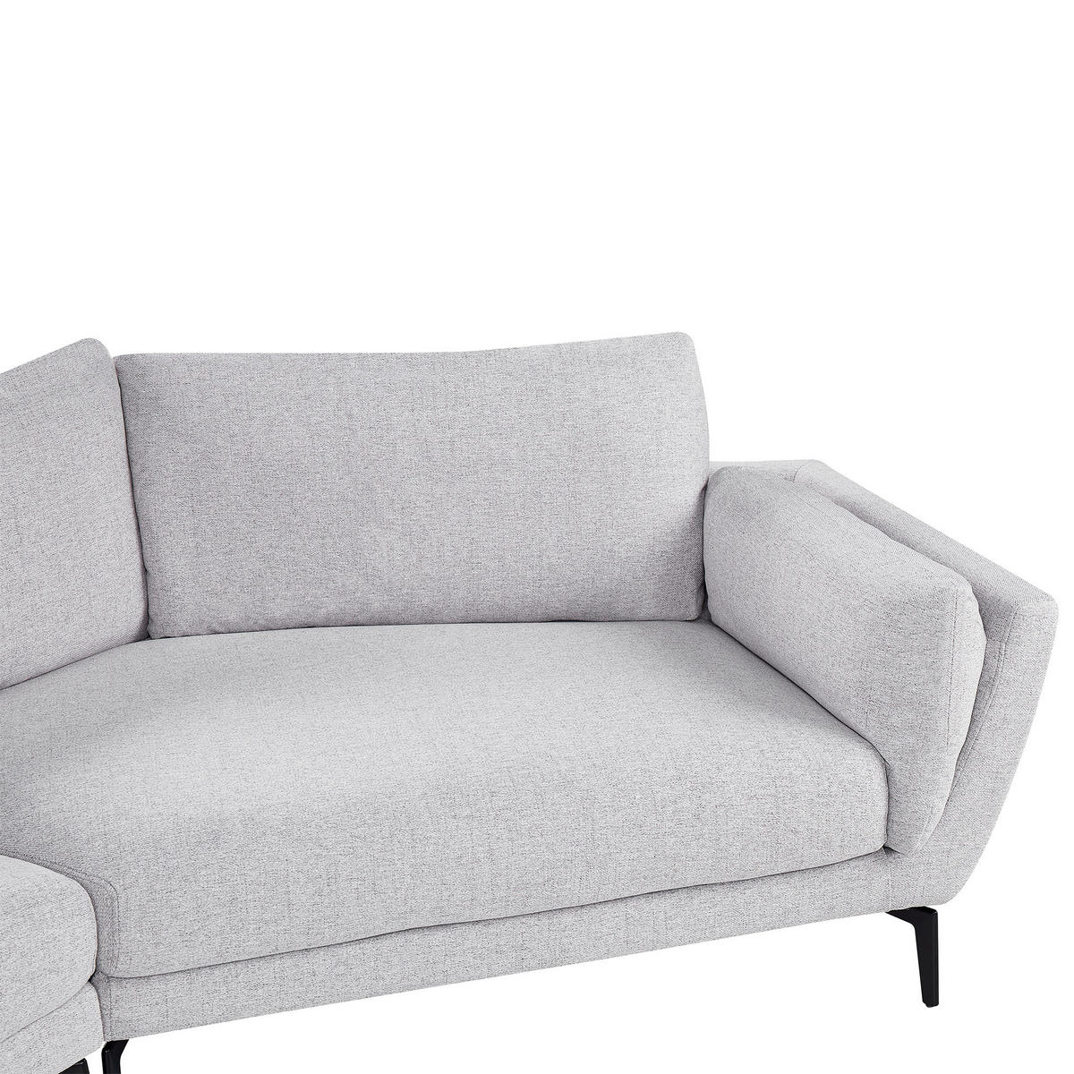 POHOVKA 3-místná Látka Světle šedá Kansseli - světle šedá, textil (341/70/115cm) - Beliani